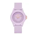 Skechers Watch for Women, Quartz Movement with Silicone, Polyurethene, Leather or Stainless Steel Strap Lila,40MM