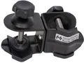 Falcon Eyes Rohrklemme CLD-35 für 2 Rohre max. 35 mm Dicke Gummiüberzug