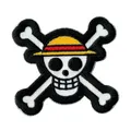 COMERCIAL MERCERA, Aufnäher Patches, One Piece, Aufnäher Ideal für zum Aufnähen oder Aufbügeln auf Kleidung Mützen, Jacken, T-Shirts oder Schultaschen, 100% Pol