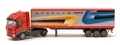 MODELL LKW STATISCH NEW RAY IVECO STRALIS 40 CONTAINER MASSSTAB 1:43