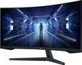 Samsung G55T Computerbildschirm 86,4 cm (34") 3440 x 1440 Pixel UltraWide Quad HD LED Schwarz
