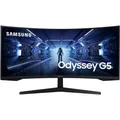 Samsung Odyssey G5 C34G55TWWP Gaming-Monitor schwarz 24 Zoll WQHD Curved HDMI