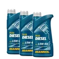 MANNOL 15W-40 3L Diesel für AUDI AUSTIN CHEVROLET CITROEN