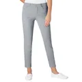 ascari Bequeme Jeans Jeans leicht vertieft grau|weiß 40