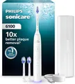 Philips Sonicare 6100 elektrische Zahnbürste, Schallzahnbürste mit 2 Putzmodi, 3