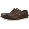 Timberland Bootsschuh Classic 2-Eye 74035, Braun, Glattleder 44 1/2 - Braun - 44,5
