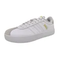 adidas VL Court 3.0 Damen Sneaker low in Weiß, Größe 8.5