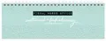 Tischquerkalender Visual Words Office 2025: 1 Woche 2 Se... | Buch | Zustand gut