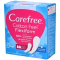 Carefree® Cotton Feel Flexiform Slipeinlagen mit Frischeduft