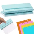 Verstellbarer 6 Loch Locher, Metalllocher Binder Puncher, A5 A6 A7 6RingLoche...