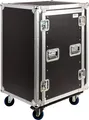 Proel SA16BLKM 16U/10U 19" Combo Rack Case Butterfly-Verschlüsse Griff 16HE 10HE