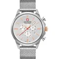 Swiss Military Hanowa Herrenuhr Chrono 06-3332.04.001.09 Armbanduhr - Silber