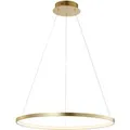 Just Light Pendelleuchte Circle Gold Ø 60 cm