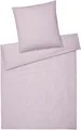 Elegante Bettwäsche Breeze, Halbleinen, 2 teilig, angenehmes Hautgefühl