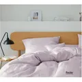 Elegante Bettwäsche Breezee (weitere Farben) - 135x200 cm + 80x80 cm	flieder