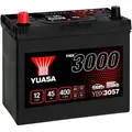 12V 45Ah 400A Yuasa YBX3057 SMF JIS B24 Autobatterie