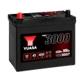 45Ah Autobatterie Yuasa YBX3057 12V 400A SMF JIS B24 Starterbatterie