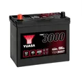 YUASA YBX3057 12V 45Ah 400A SMF Battery (+Adaptor T3 to T1)