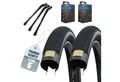 MSZweirad Fahrradreifen 2er Set Schwalbe Fahrradreifen Billy Bonkers 50-406 20x2,00 +SV +Heber