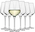 Krosno Avant-Garde Weißweingläser Weingläser Weinkelch - Set von 6 - 390 ML