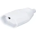 Europakupplung Netzkupplung Euro Kupplung flach weiss zweipolig 230V 2,5A 600W