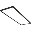 Led-Paneel, Schwarz, Kunststoff, rechteckig,rechteckig, 20x3x58 cm, Backlight-Effekt, Lampen & Leuchten, Innenbeleuchtung, Leuchten nach Räumen, Bürolampen