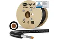 HB-DIGITAL Solarleitung H1Z2Z2-K Solarkabel 4mm2 PV Kabel Photovoltaik Solarkabel, Solarstecker, (20000 cm), TÜV Rheinland zertifizierte PV Kabel