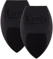 Luvia Cosmetics Schminkschwamm DIAMOND MAKE-UP SPONGE SET, 2 tlg., feinporige Oberfläche für natürliches Hautbild