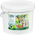 Dehner Natura Vogelfutter | Wildvogelfutter | Meisenknödel ohne Netz | energiereiches Premium Ganzjahresfutter | Fettfutter mit Nüssen | für Meisen und Rotkehlchen | im Vorratseimer | 100 Stück | 9 kg