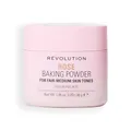 Revolution Loose Baking Powder – Make-up Fixierpuder mit Leuchtkraft, absorbiert Glanz & überschüssiges Öl, vegan & tierversuchsfrei, 30 g, Rose