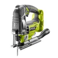RYOBI 18 V ONE+ Brushless Akku-Stichsäge R18JS7-0 (Hublänge 25 mm, Schnitttiefe 135/10/10 mm Holz/Stein/Metall, 4-Stufen-Pendelhub, Leerlaufdrehzahl 800-3.500 min-1, ohne Akku und Ladegerät)