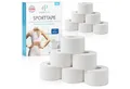 Health Press Bandage Sporttape - 12 Tape Rollen (3,8cm x 10m) weiß (12-tlg)