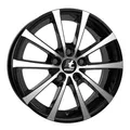 1x ITWHEELS ALICE glanzschwarz poliert 7.0Jx17 5x100 ET45