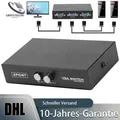 2 Port Matrix Switch Splitter Audio Extractor Unterstützung für HDTV Beamer DE