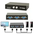 I07C VGA SVGA Monitor Switch Umschalter Box Verteiler 2 IN1 für LCD PC TV Beamer