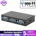 VGA SVGA Monitor Switch Umschalter Box Verteiler 2 Port 2 In 1 Für LCD PC TV DE