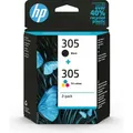 HP 305 2er-Pack Cyan/Magenta/Gelb/Schwarz Original Druckerpatrone