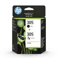 HP 305 Original Druckerpatronen Schwarz und Tri-Color, 2er-Pack