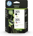 HP 305 Original Druckerpatronen Multipack Schwarz + Farbe 6ZD17AE
