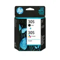 HP 305 Tintenpatrone Pack mit Schwarz Cyan Magenta Gelb