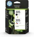 Original HP 305 Schwarz & Farbe – 2er Pack, XL, hohe Reichweite, klare Drucke