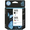 195161166969 HP 305 2er-Pack Cyan/Magenta/Gelb/Schwarz Original Druckerpatrone H