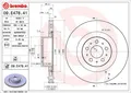 2x BREMBO 09.E478.41 Bremsscheibe