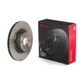 2x Bremsscheibe PRIME LINE - UV Coated BREMBO 09.E478.41 für TESLA MODEL Allrad