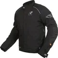 Rukka Herm Gore-Tex Motorrad Textiljacke, schwarz/silber, 46