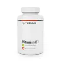 GymBeam Vitamin B1 (Tabletten) - 100 mg Thiaminmononitrat pro Tagesdosis, essentielles wasserlösliches Vitamin, unterstützt Nervensystem, Psyche & Herzfunktionen, vegan, 90 tabs