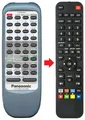 Fernbedienung geeignet für PANASONIC SA-PM20 | SAPM20 | SC-PM20