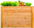 Klassik 100 Garten Hochbeet aus Holz Lärchenholz 100x65x66