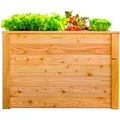 Westmann - Holz Hochbeet, Kräuterbeet 'lärche 100', Natur, 100 X 65 X 66 Cm (l X B X H)