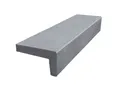 Diephaus Treppenstufe WINKELSTUFE GRAU 120/32/18 CM